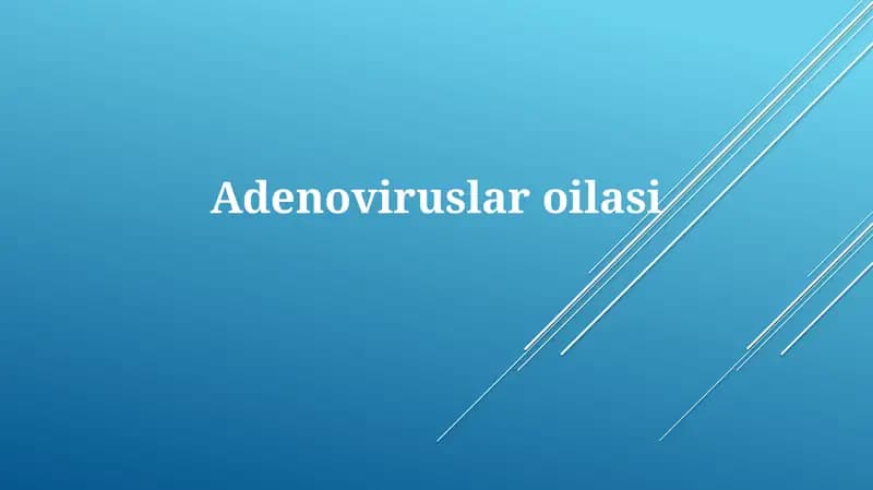 Adenoviruslar oilasi