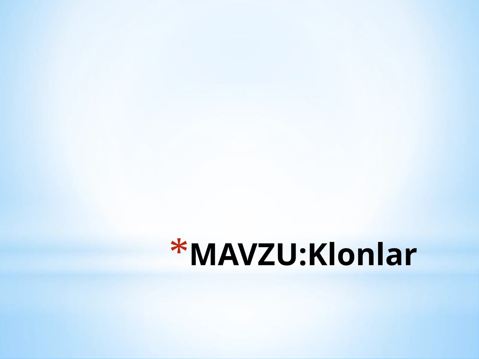 Klonlash