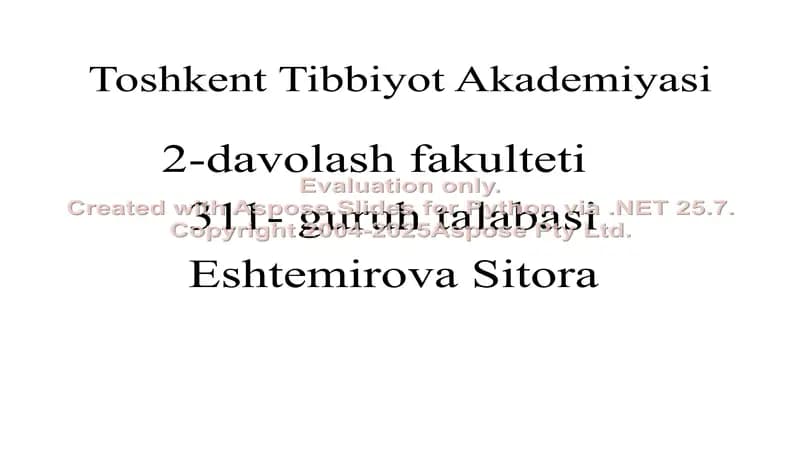 Гипотензив воситалар