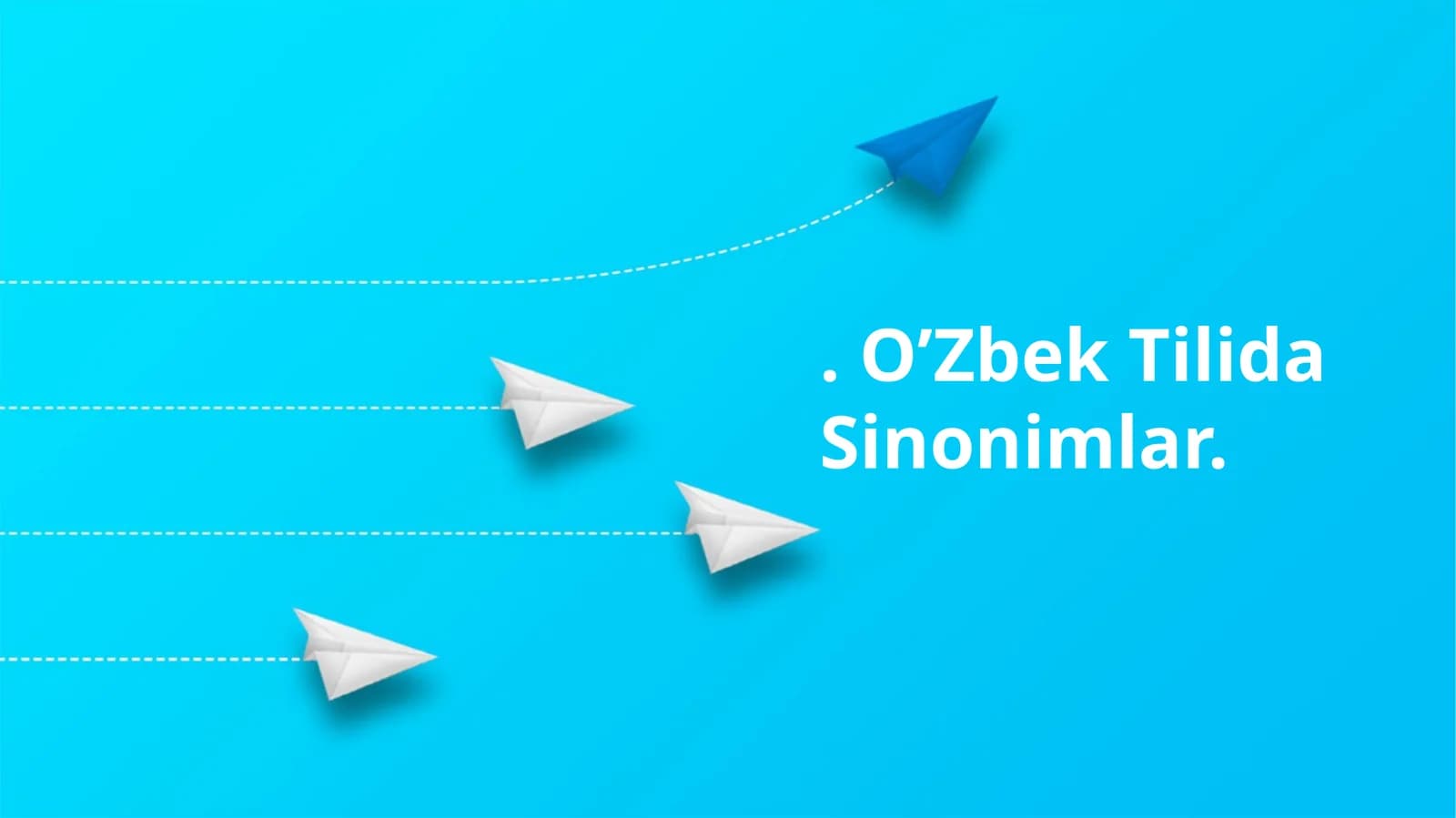 O’Zbek Tilida Sinonimlar