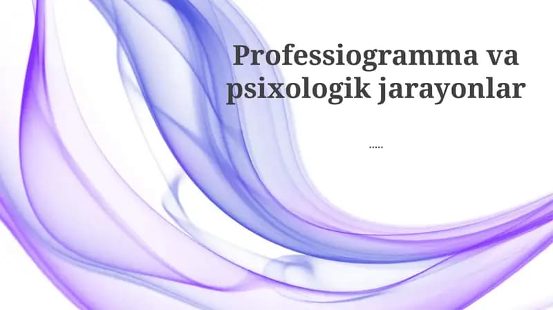 Tashkilot madaniyati va psixologik ta'sir