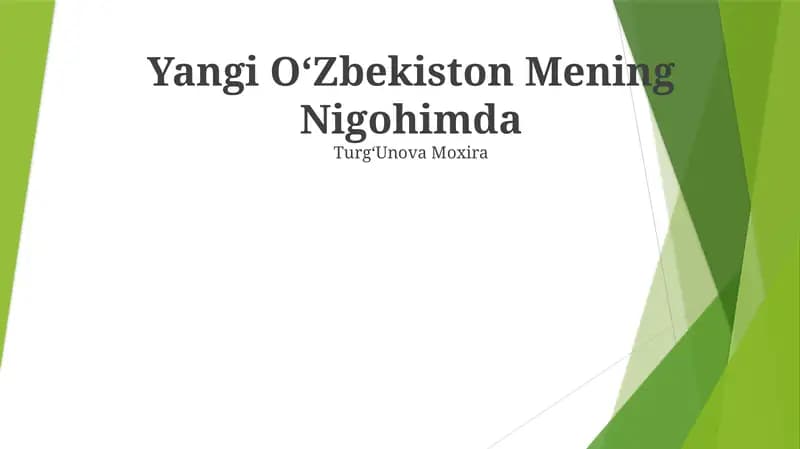 TurgʻUnova Moxira