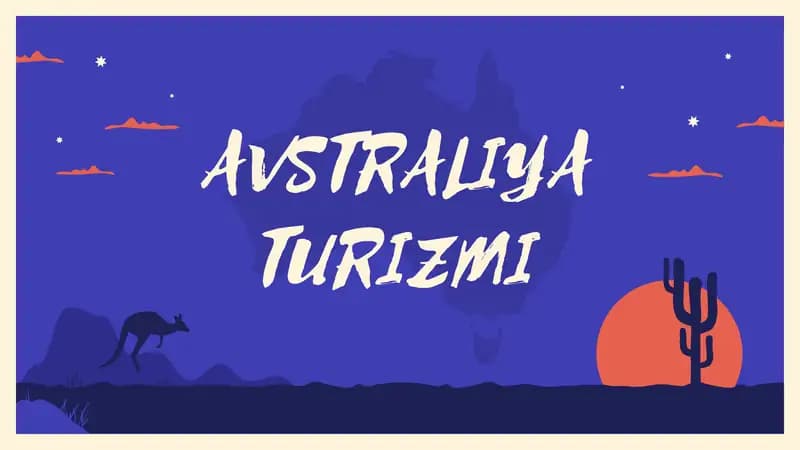 AVSTRALIYA TURIZMI