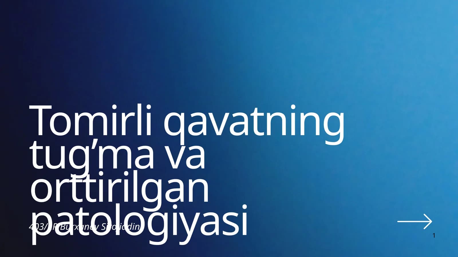 Tomirli qavat kasalliklari