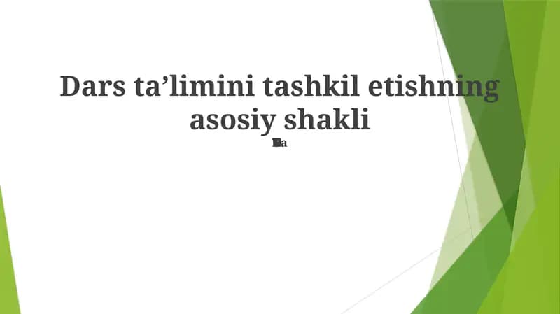 Kasb-hunar ta'limi