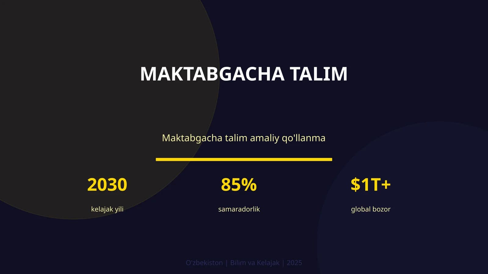Maktabgacha talim