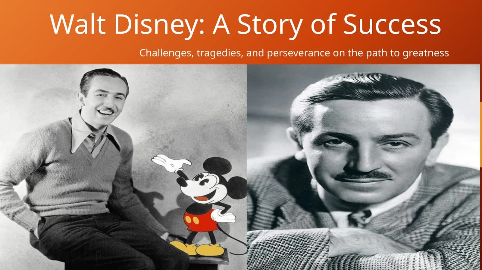 Walt Disney: A Story of Success
