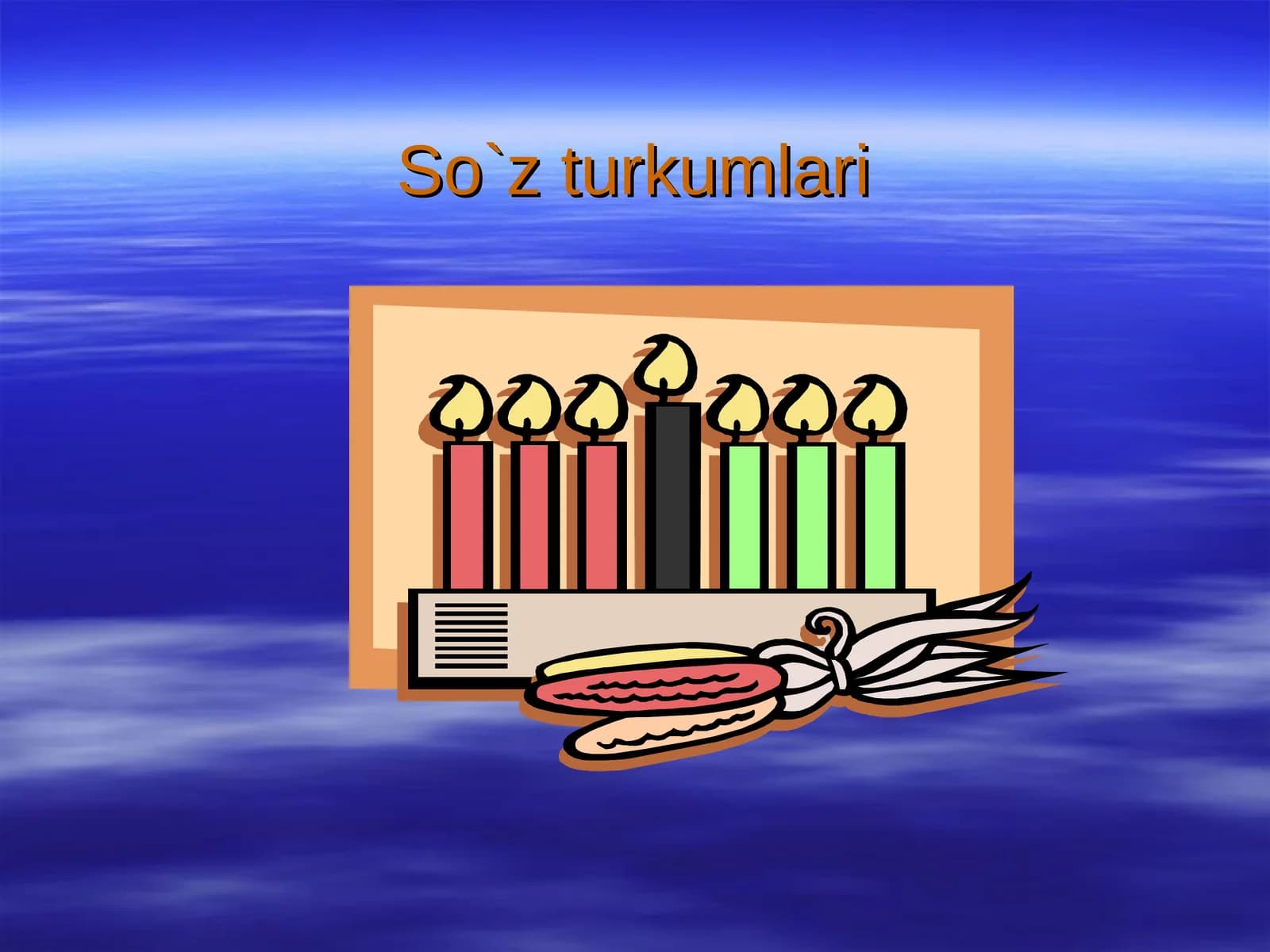 So`z turkumlari
