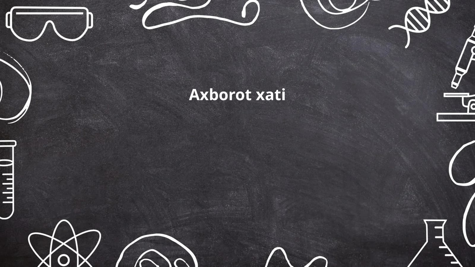 Axborot xati
