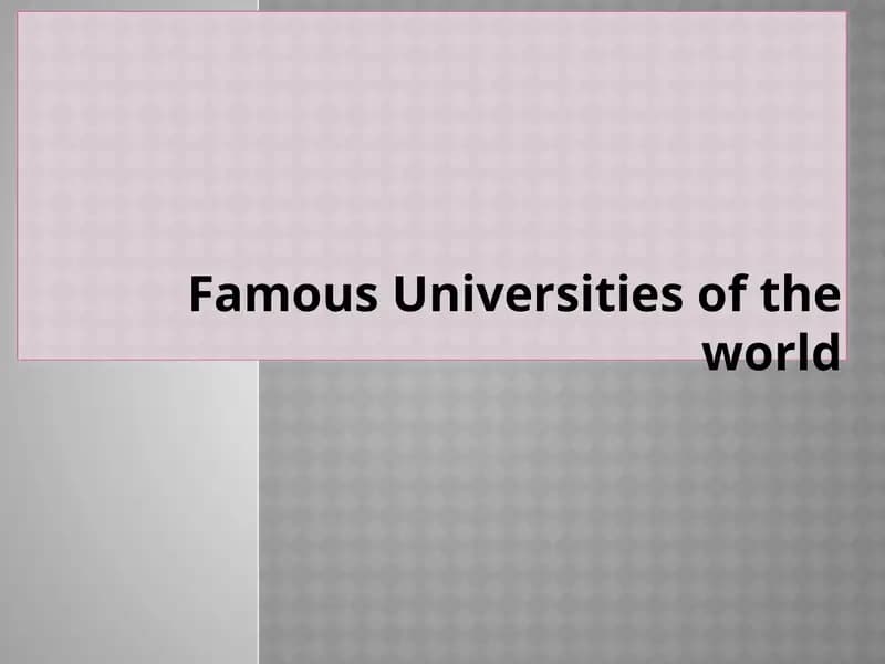 University of Oxford