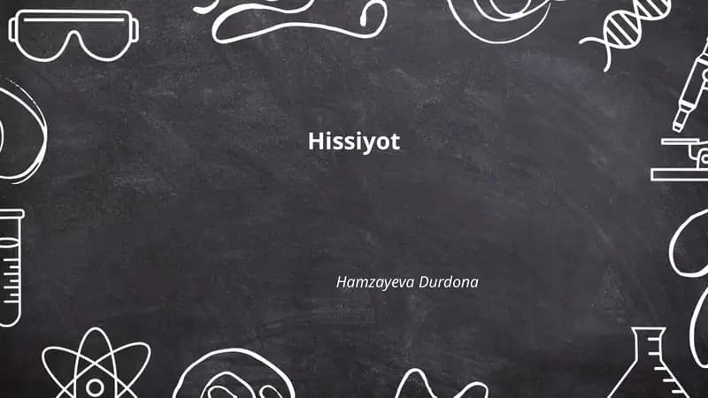 Hissiyot
