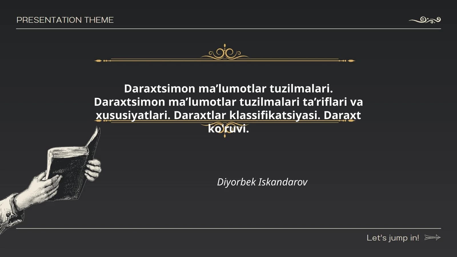 Daraxtsimon ma’lumotlar tuzilmalari