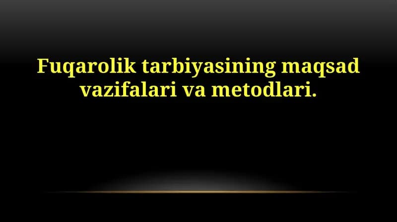 Fuqarolik tarbiyasi