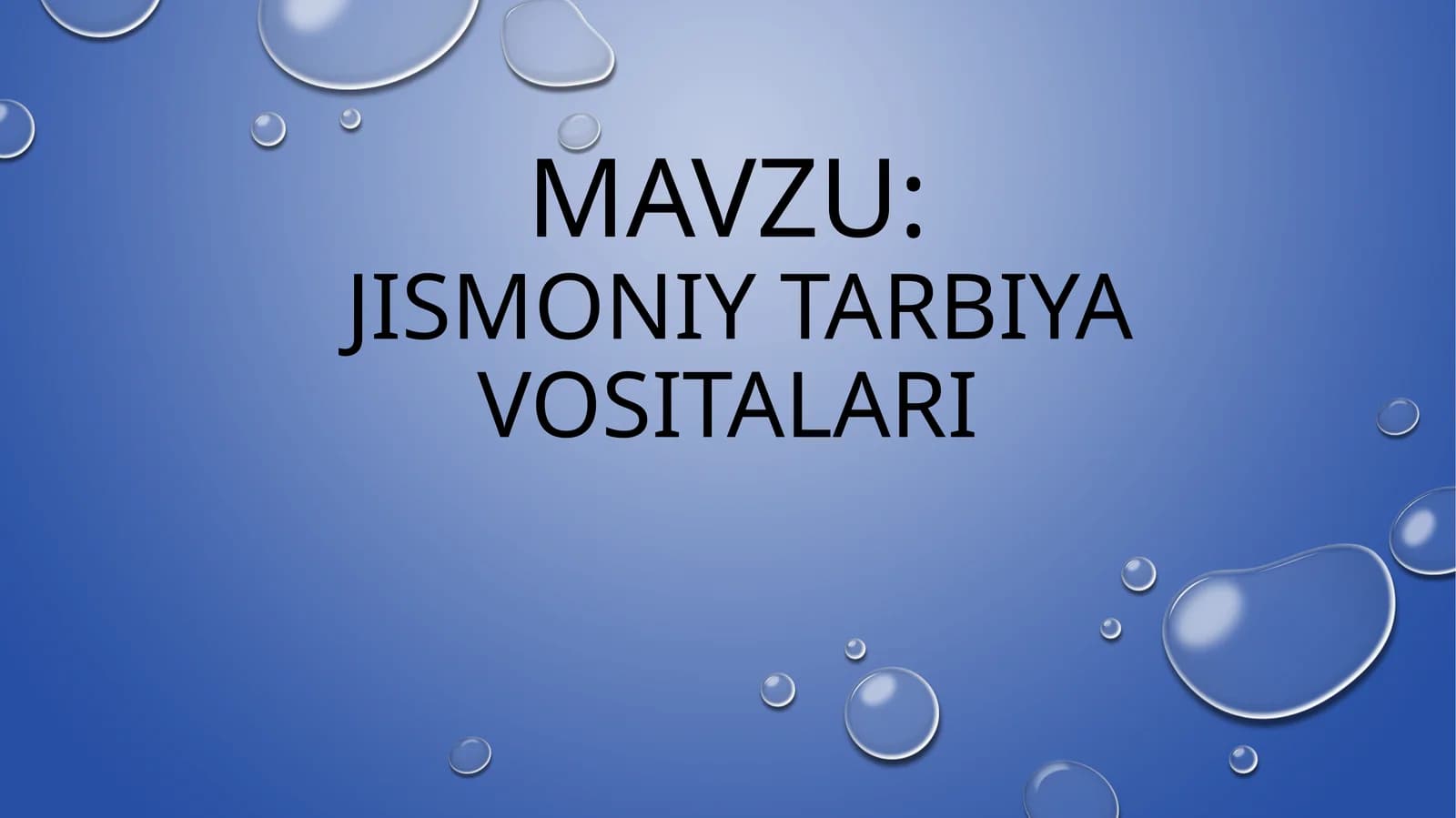 Jismoniy tarbiyavositalari