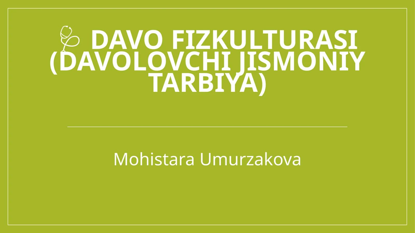 DAVO FIZKULTURASI