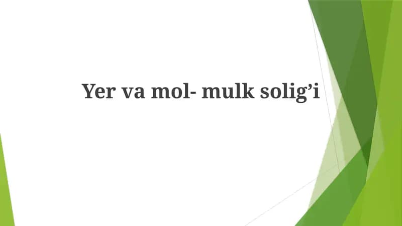 Yervamol-mulksolig’i