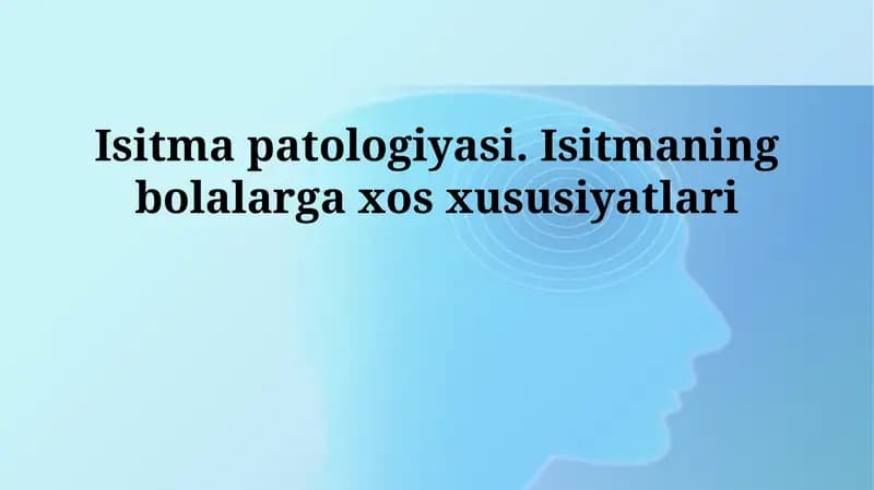 Isitma patologiyasi