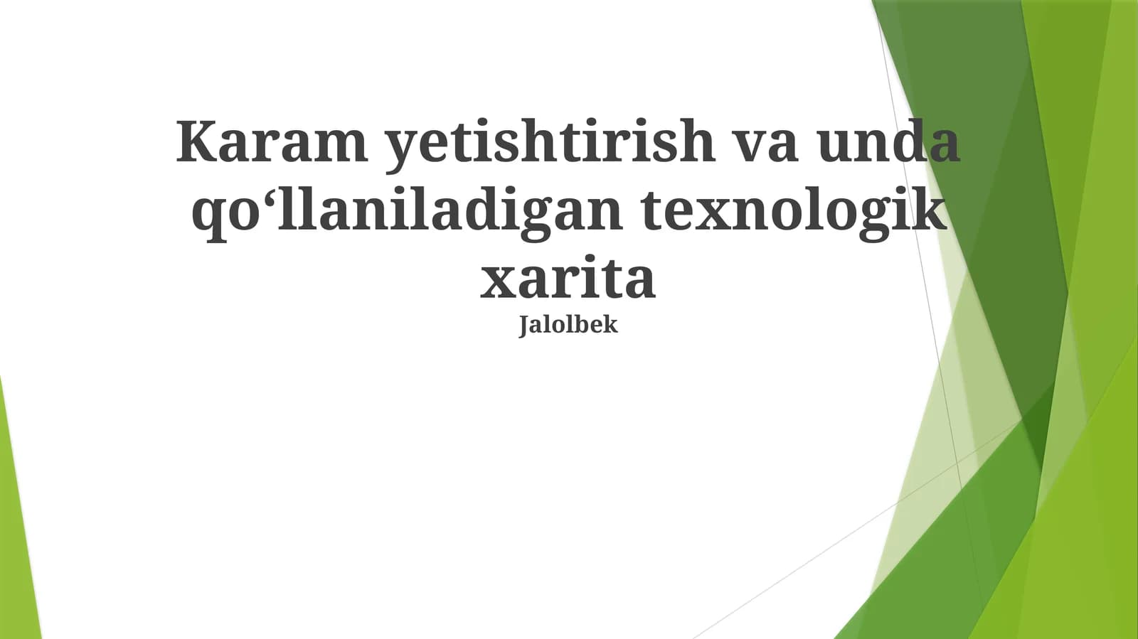 An'anaviy Ekish Usullari