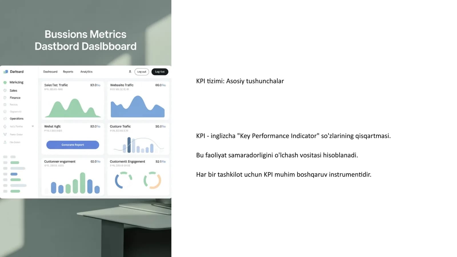 KPI tizimi: Asosiy tushunchalar