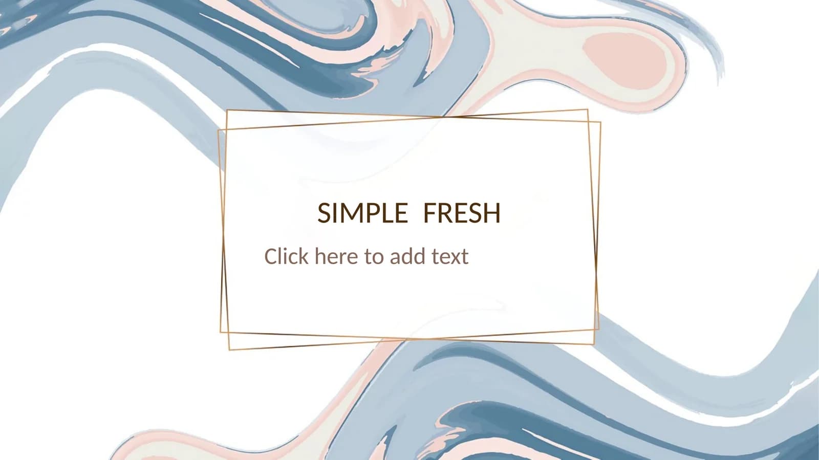 Simple fresh