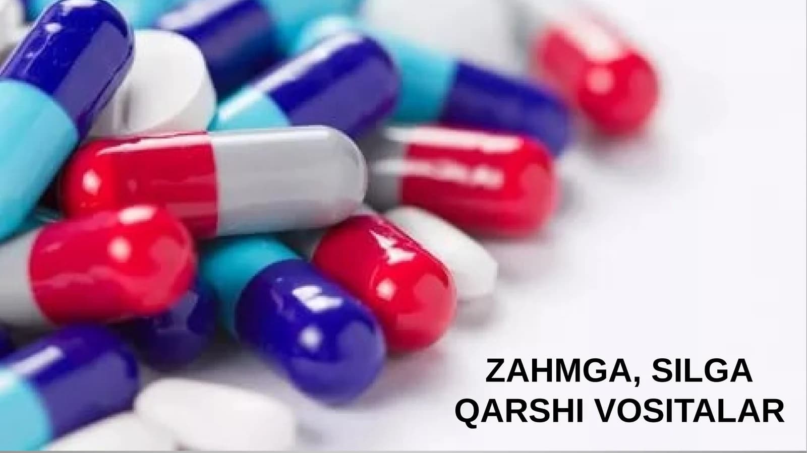 ZAHMGA, SILGA QARSHI VOSITALAR