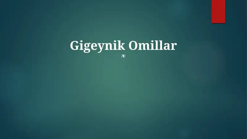 Gigeynik Omillar