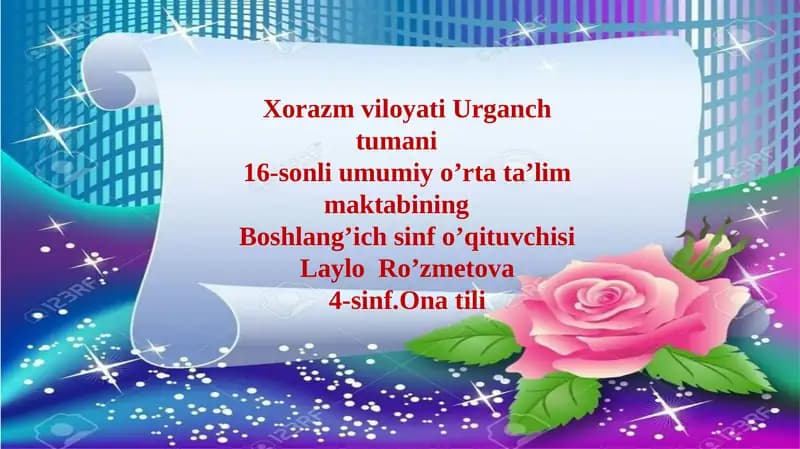 Ayrim unli va undosh tovushlarning aytilishi va yozilishi
