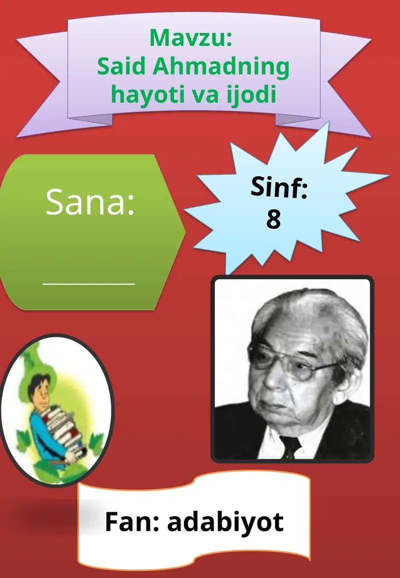 SaidAhmadninghayotivaijodi