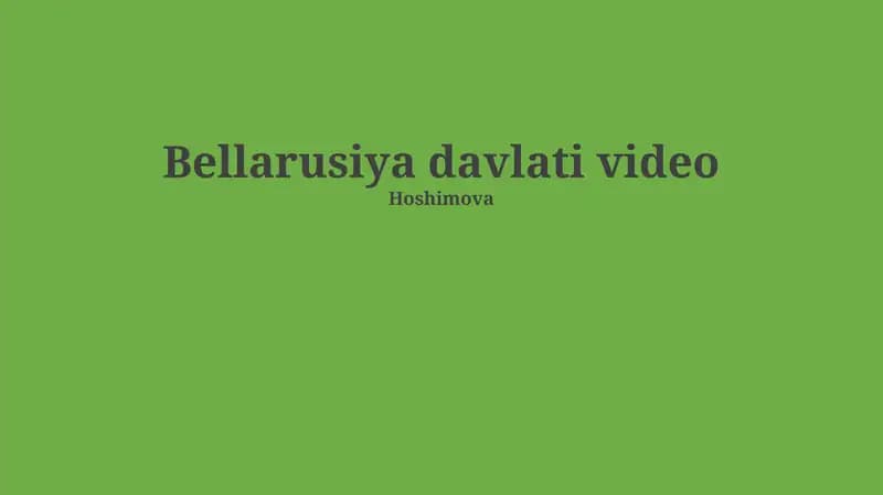 Belarus taʼlim tizimi