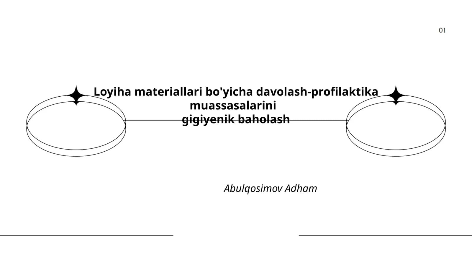 Davolash-profilaktika muassasalari gigiyenik baholash