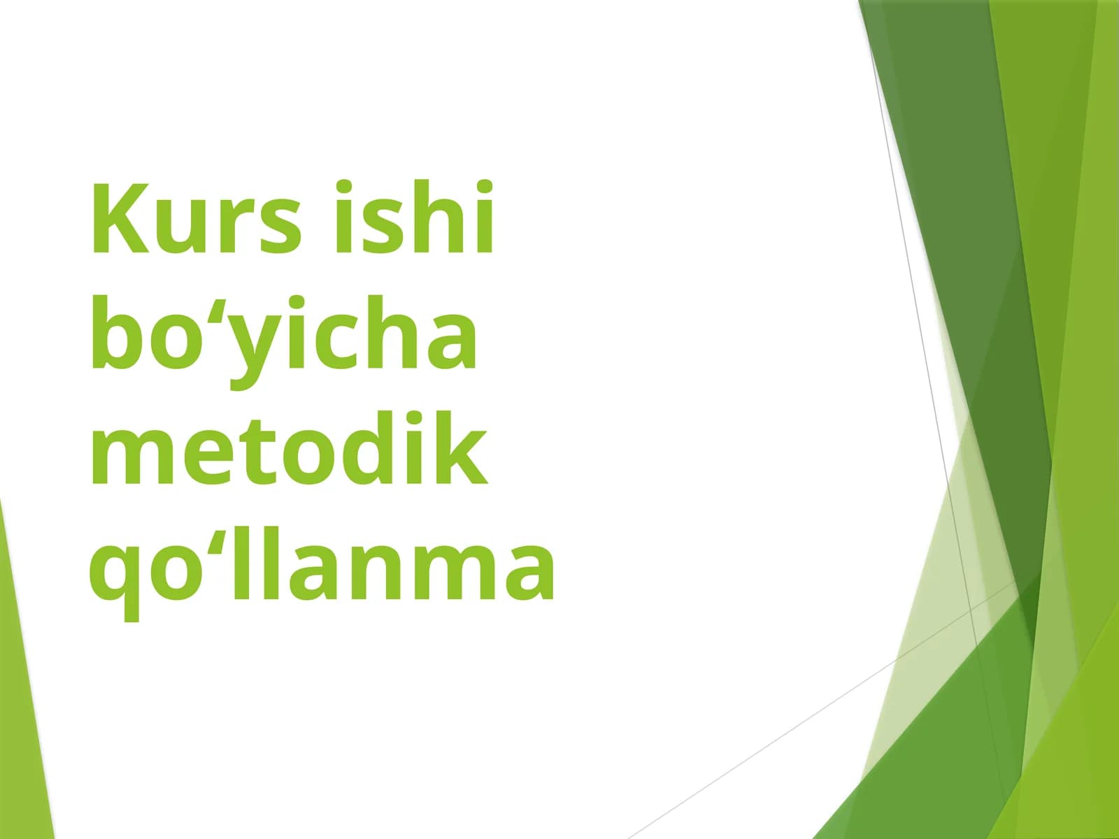 Kursishibo‘yichametodikqo‘llanma