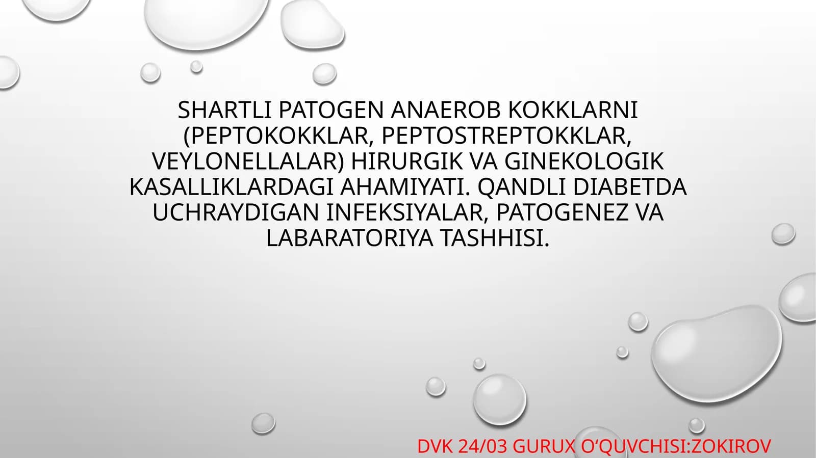 Shartli Patogen Anaerob Koklar