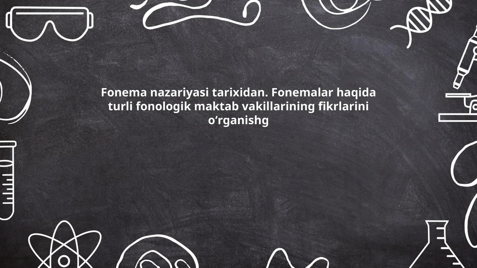 Fonema nazariyasi tarixidan
