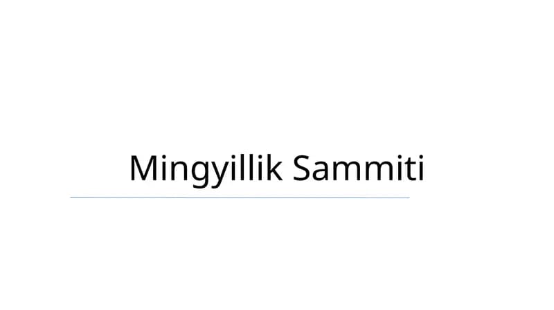 Mingyillik Sammiti