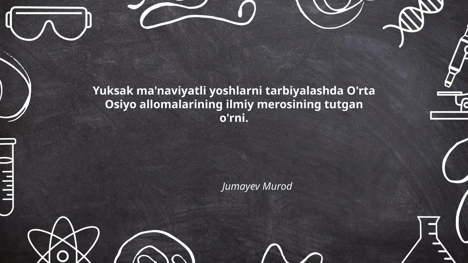 O'rta Osiyo Allomalarining Ilmiy Merosi