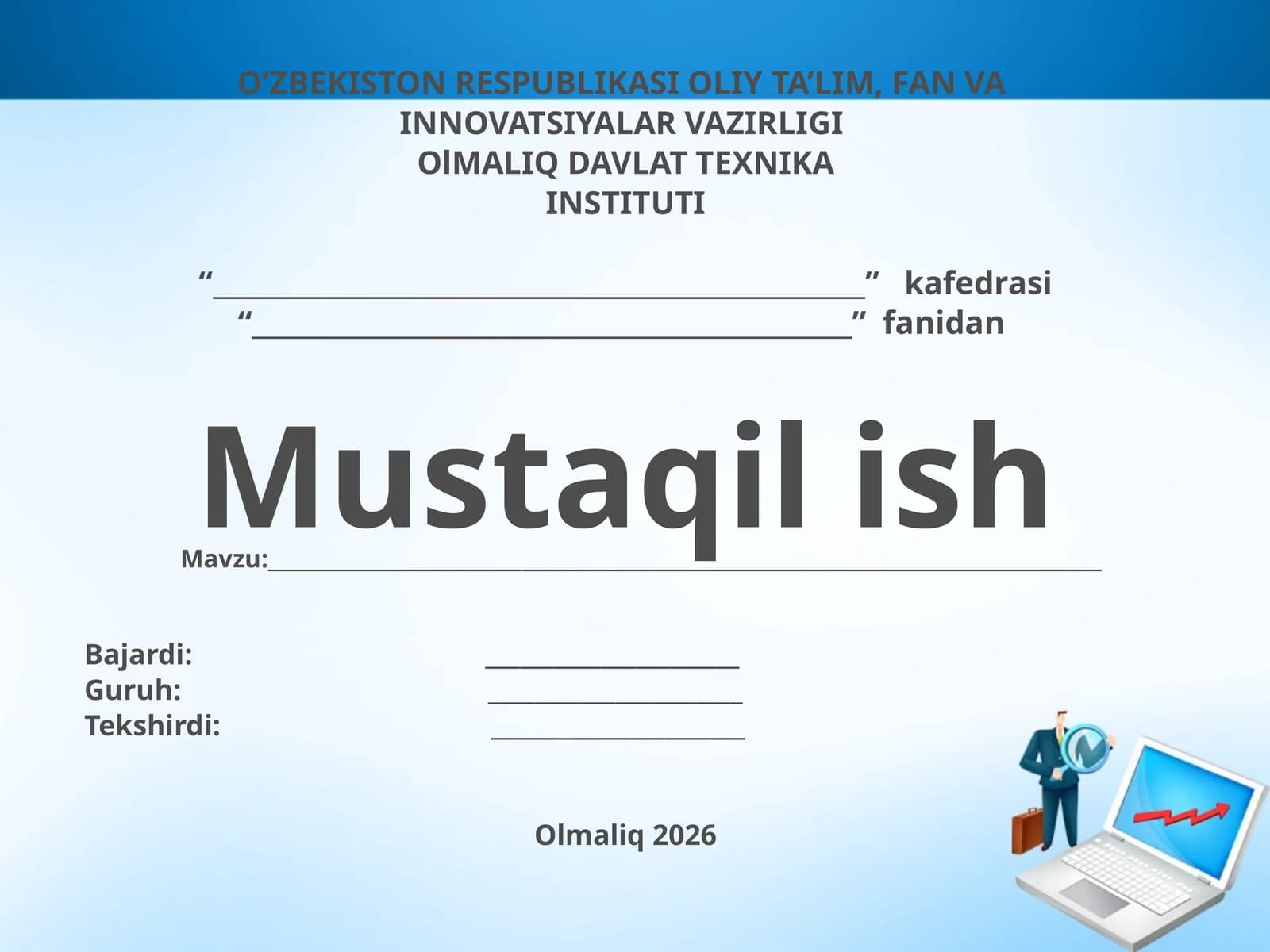 O’lchash asboblarining asosiy metrologik tavsiflari