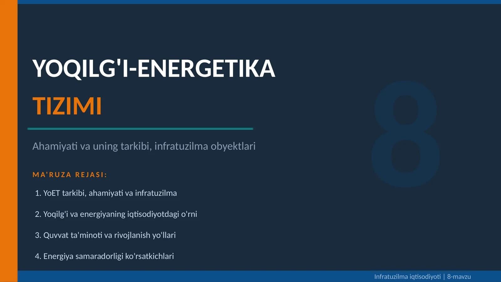 YOQILG'I-ENERGETIKA TIZIMI