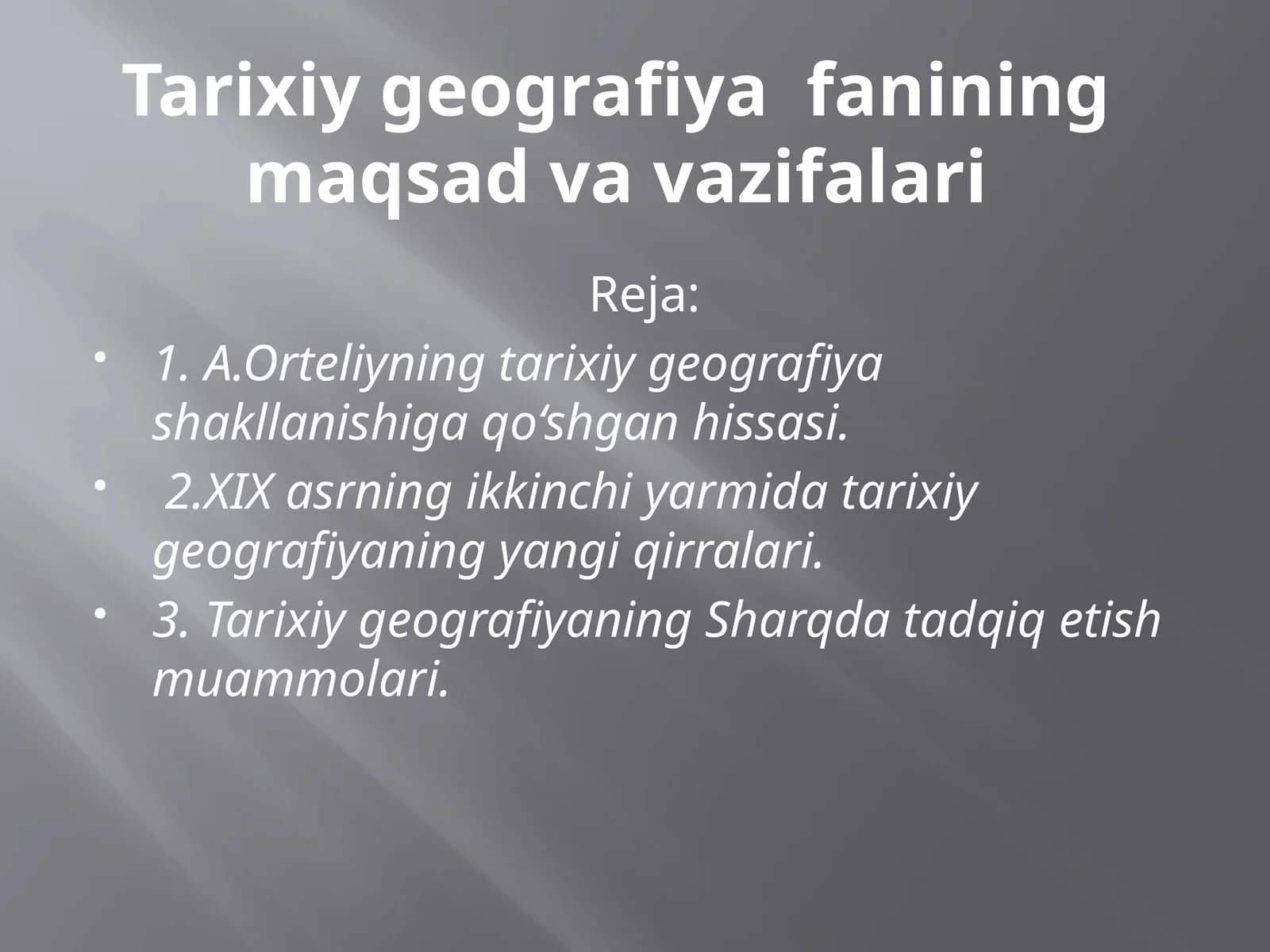 Qadimgi dunyo atlasi