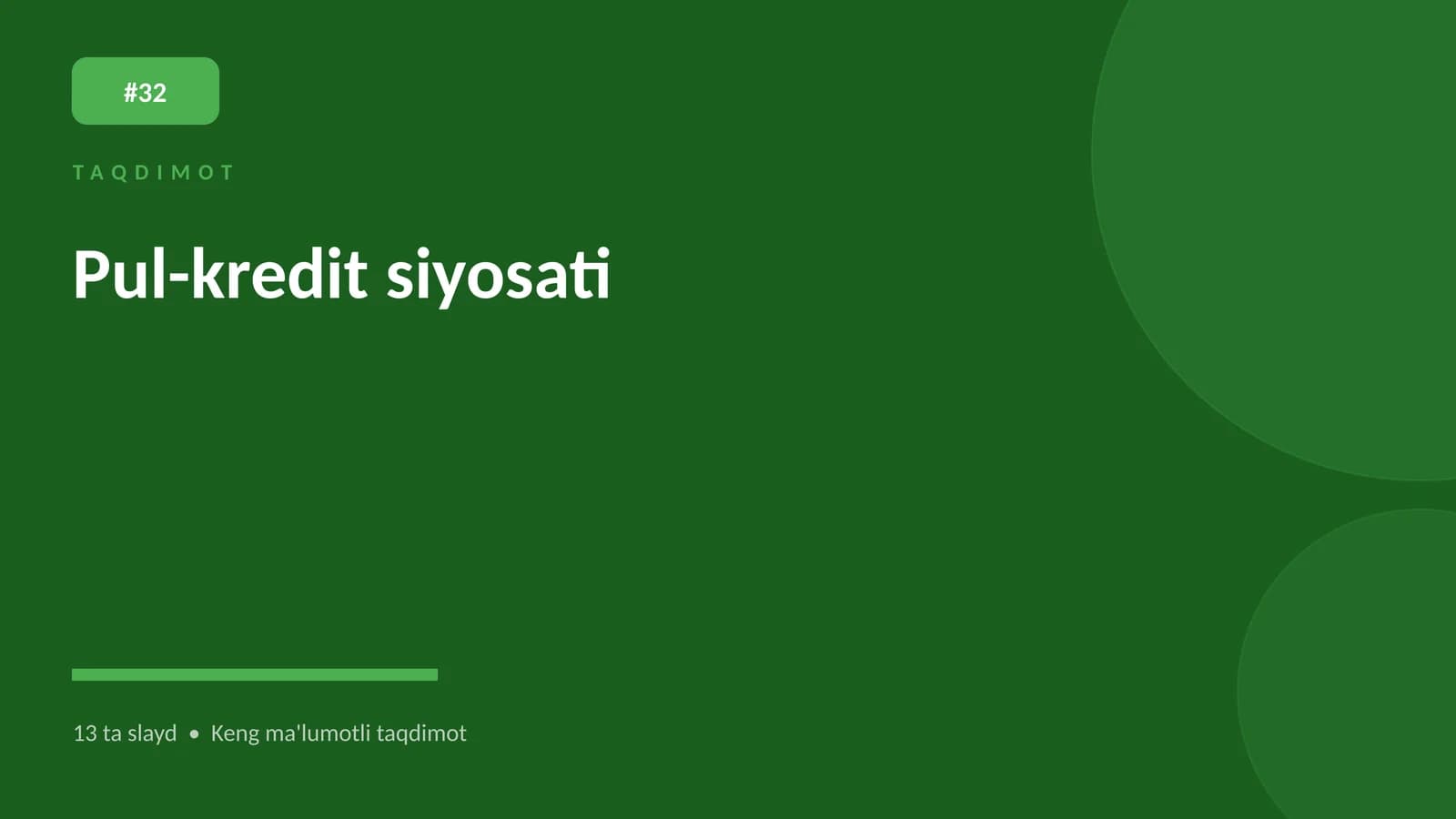 Pul-kredit siyosati