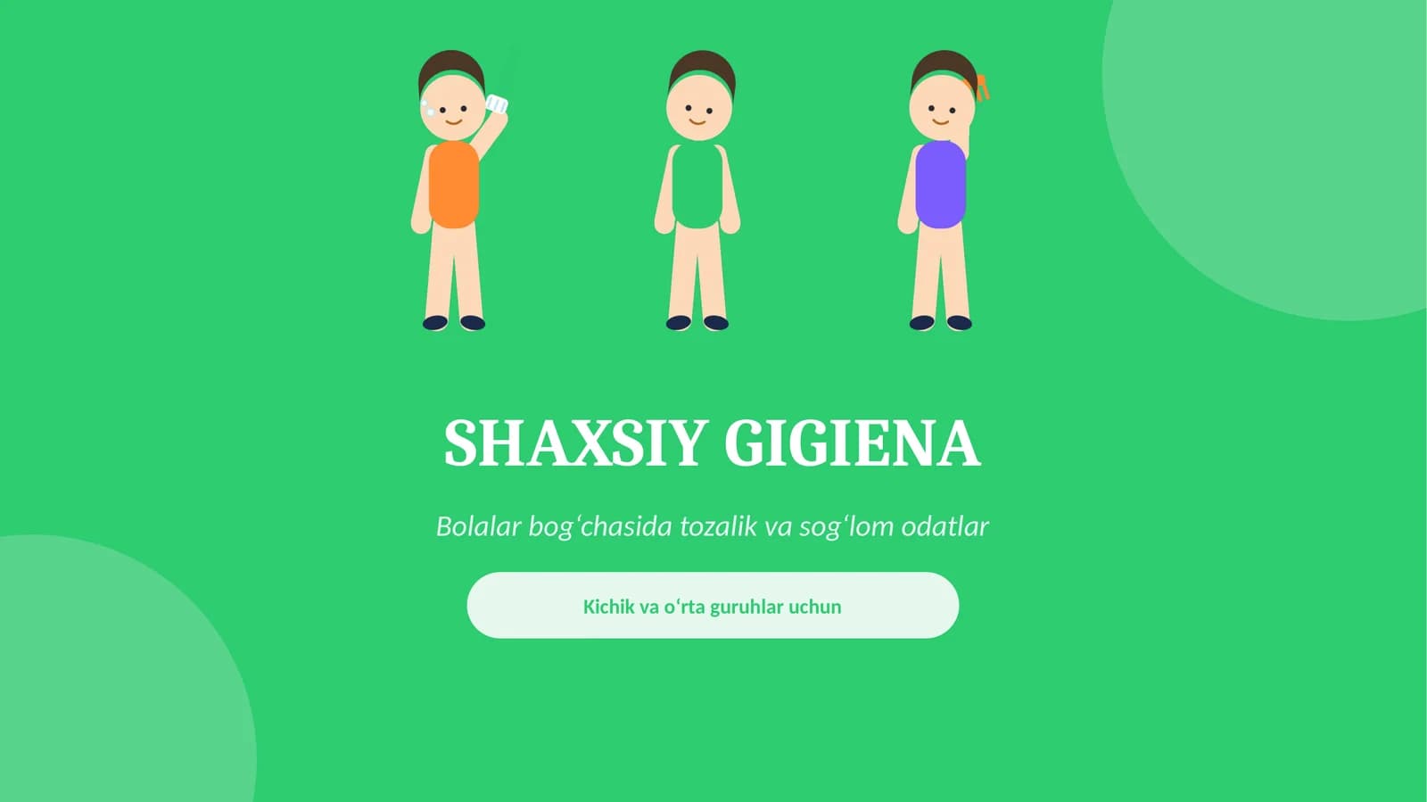 Shaxsiy Gigiena