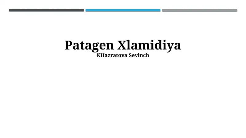 Patagen Xlamidiya