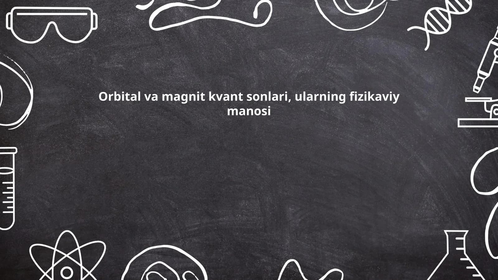 Orbital va magnit kvant sonlari