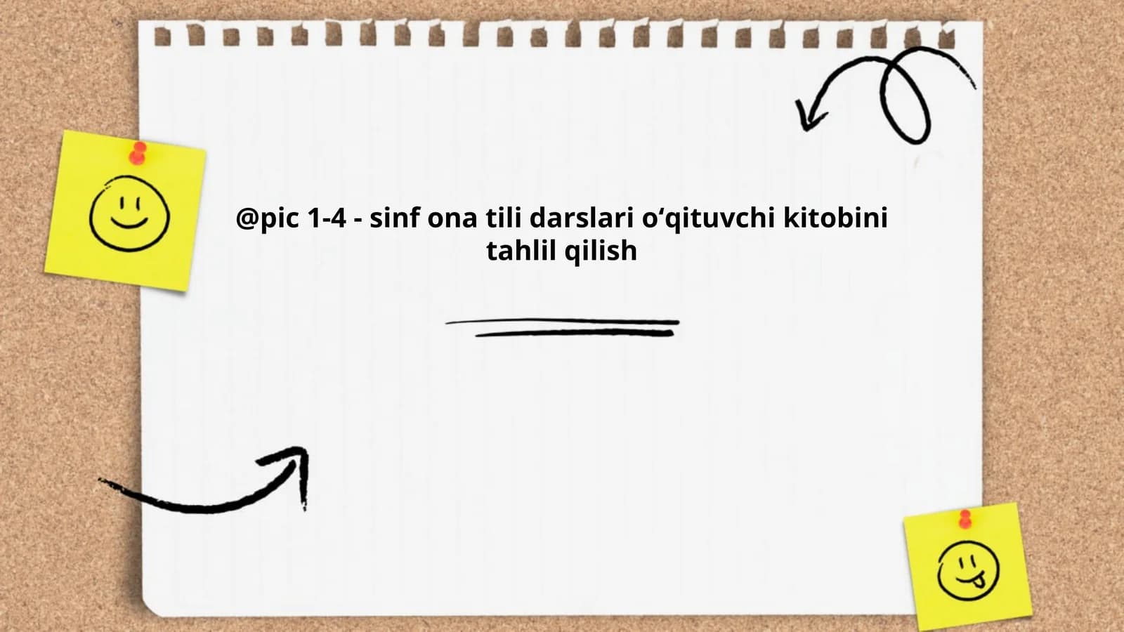 Darslikning Umumiy Tuzilishi