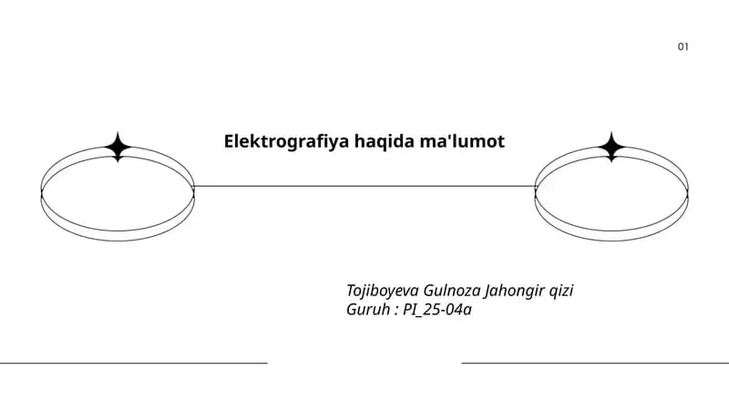 Elektrografiya haqida ma'lumot
