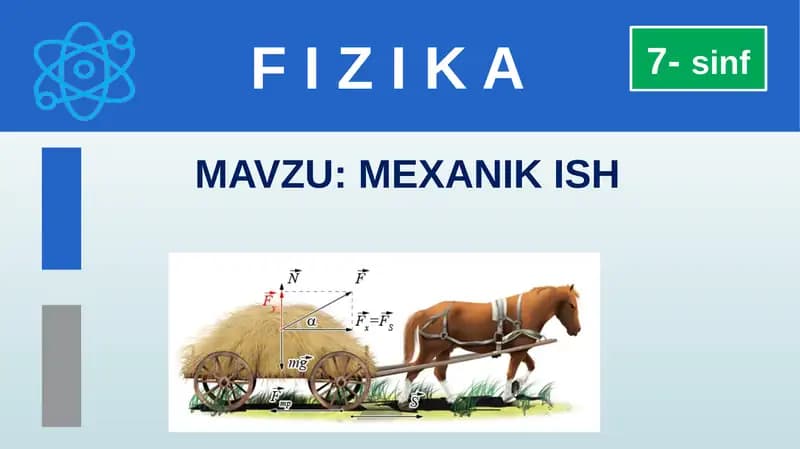 MEXANIK ISH