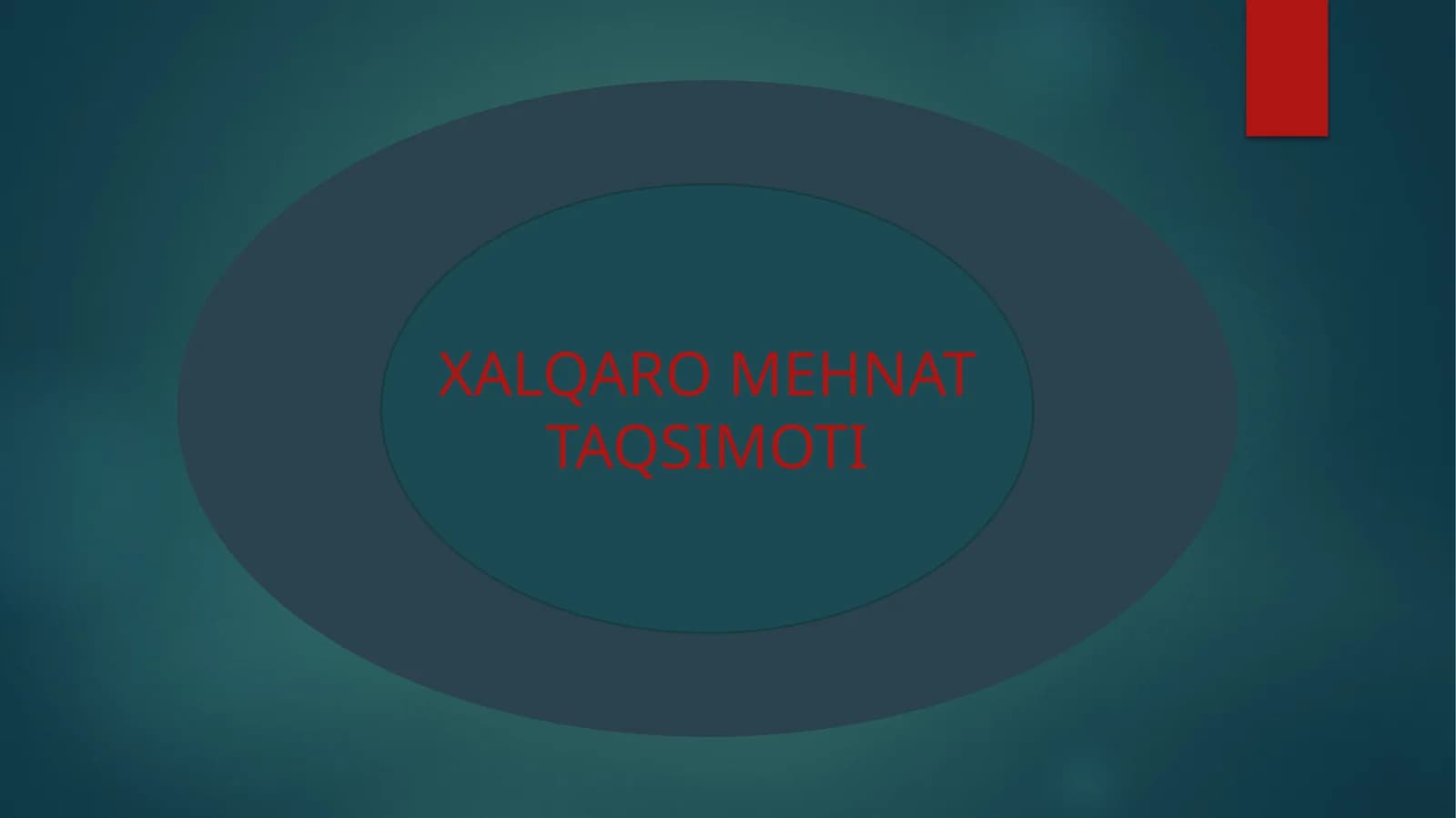 Xalqaro mehnat taqsimoti
