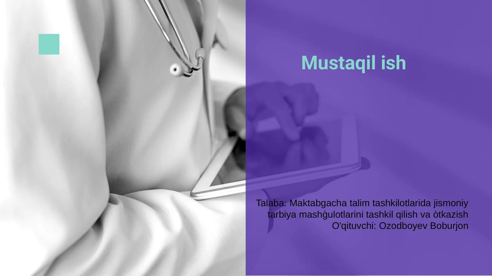 Mustaqil ish