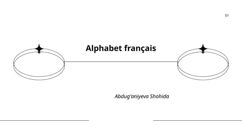 Alphabet français