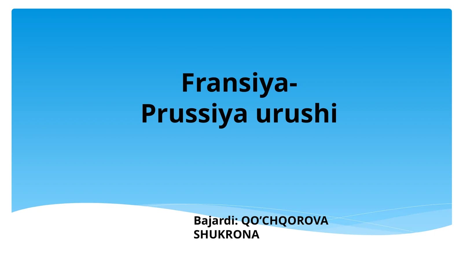 Fransiya-Prussiya urushi