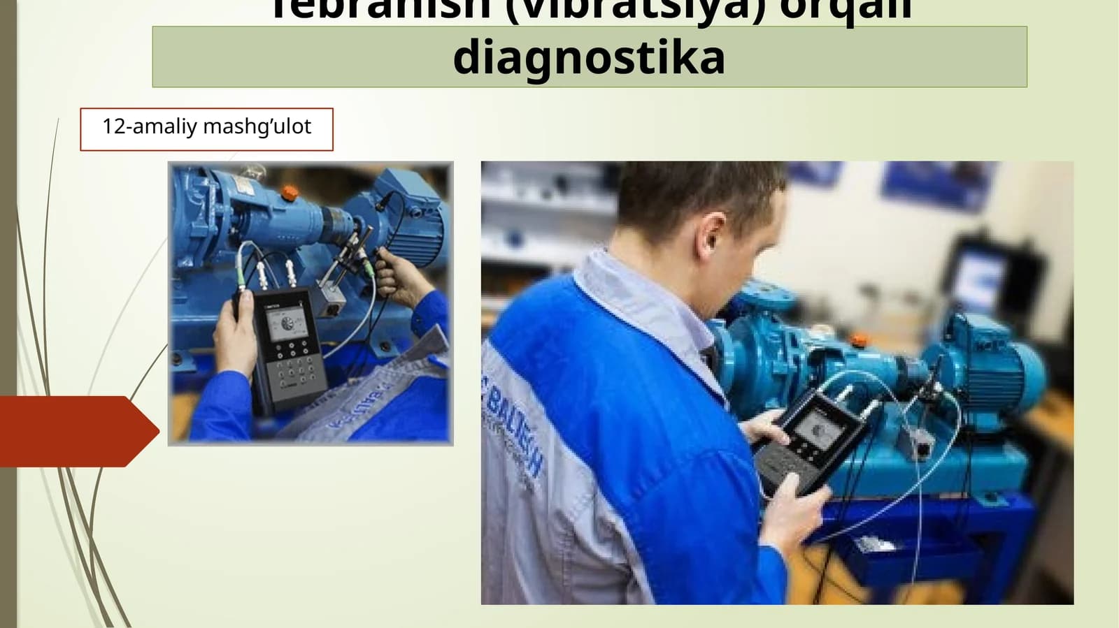 Vibratsiya orqali diagnostika